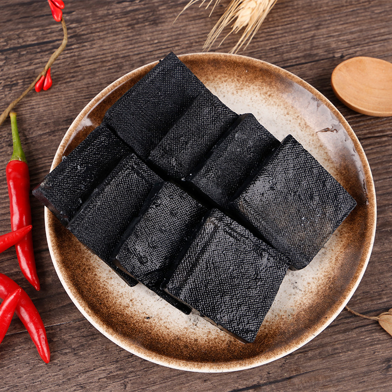 长沙特产臭豆腐批发 1000片生意用臭豆腐生胚 开店摆摊小吃臭豆腐