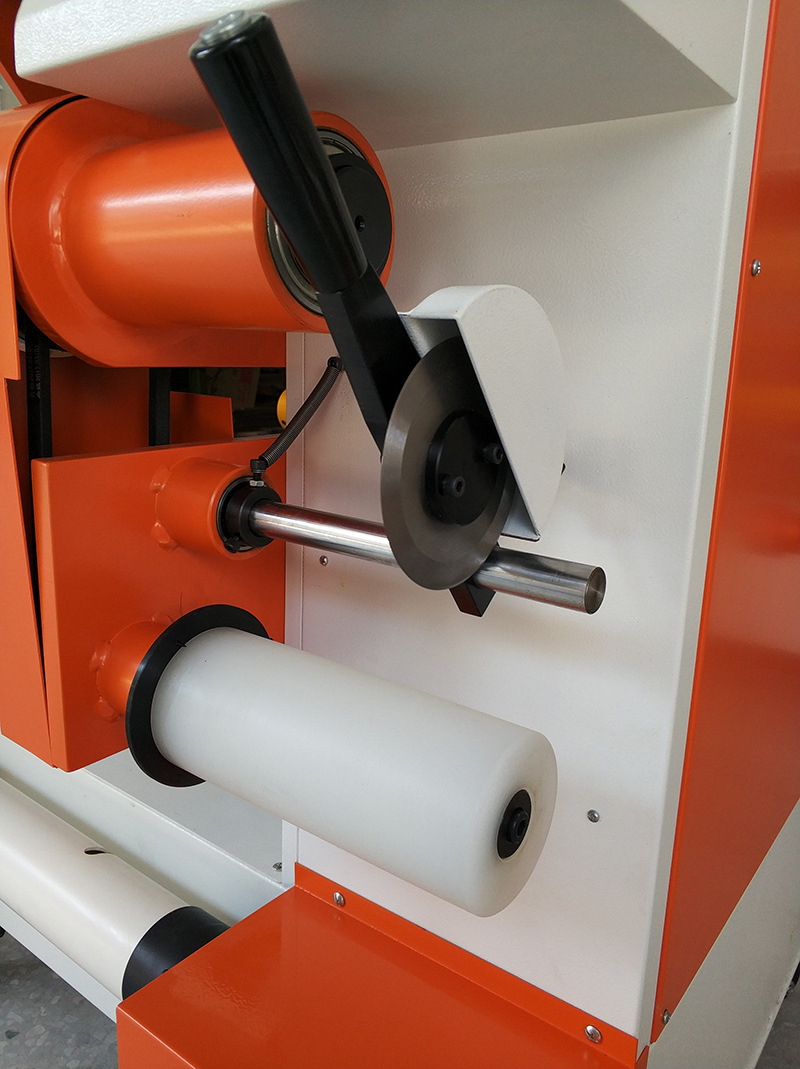 小型熔喷布立式分切机无纺布收卷复卷不干胶分条机标签分卷分切机