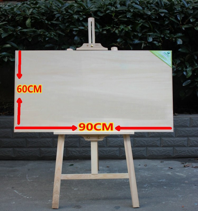 二开画板半开2k全椴木素描绘图板60*90素描a1写生画板美术画板