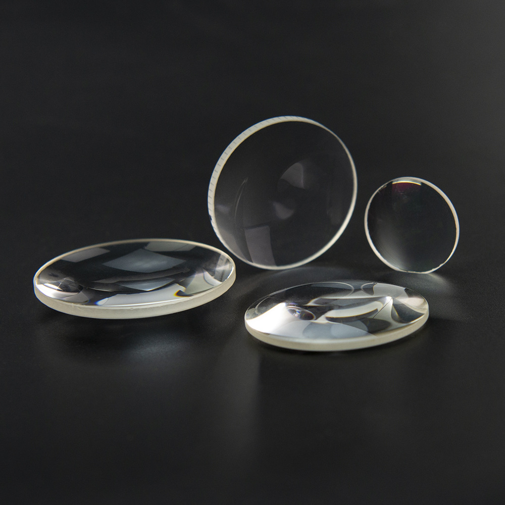 聚焦透镜设计定制高精度 投影仪光学透镜镀膜投影镜头镜片组件wrh