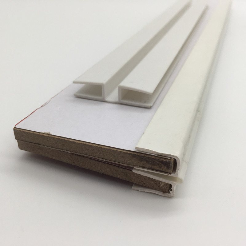 新款 软硬共挤u型槽 内宽5mm u型木板夹条 可定做规格