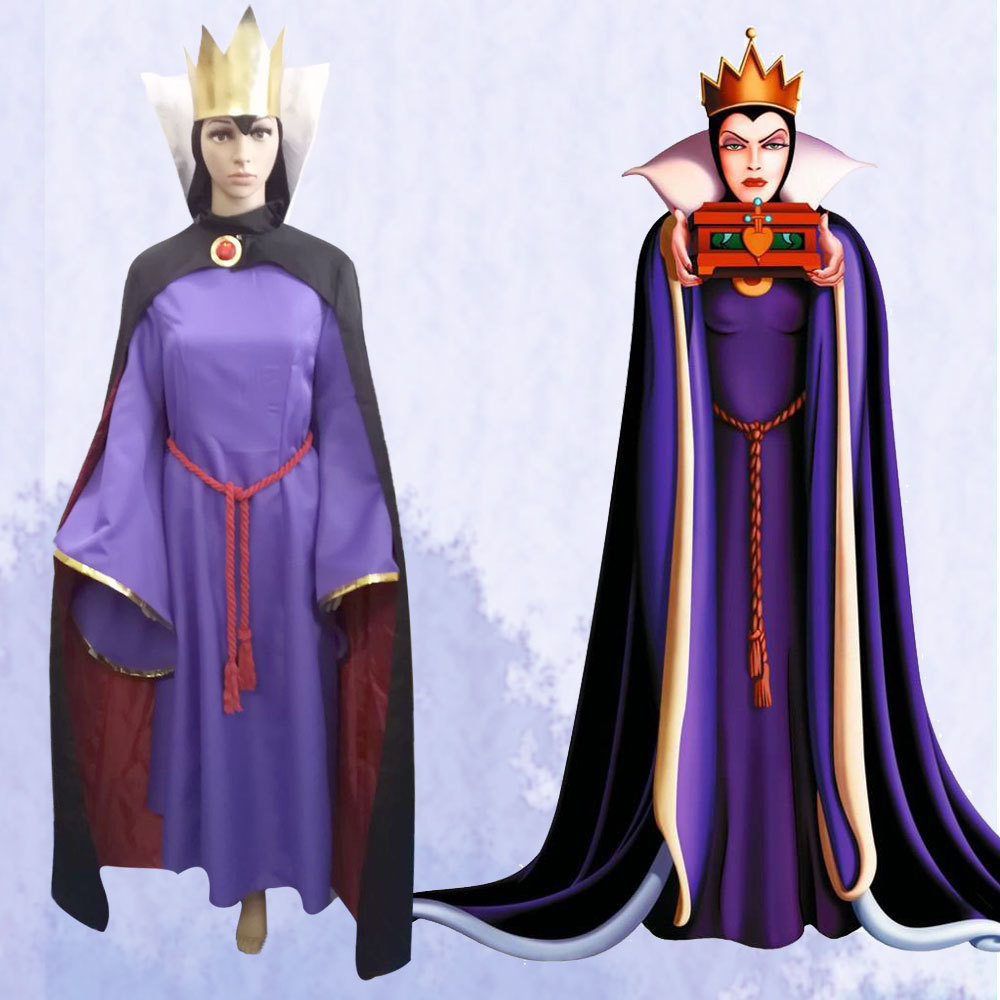 鑫博缘王后的魔镜cos服 毒王后cosplay套装 白雪公主皇后表演服