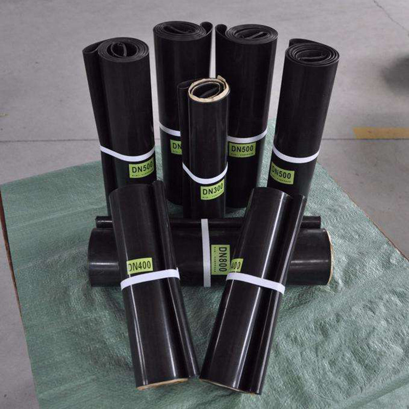 现货出售 黑色热收缩套 钢带管热缩套 型号齐全 支持定制