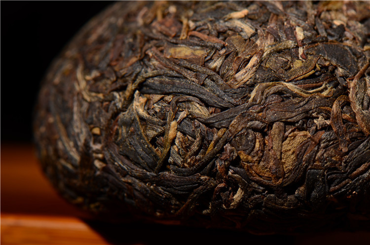 2009年班章金丝带 陈年普洱茶生茶 金丝带沱茶100g 口感霸气