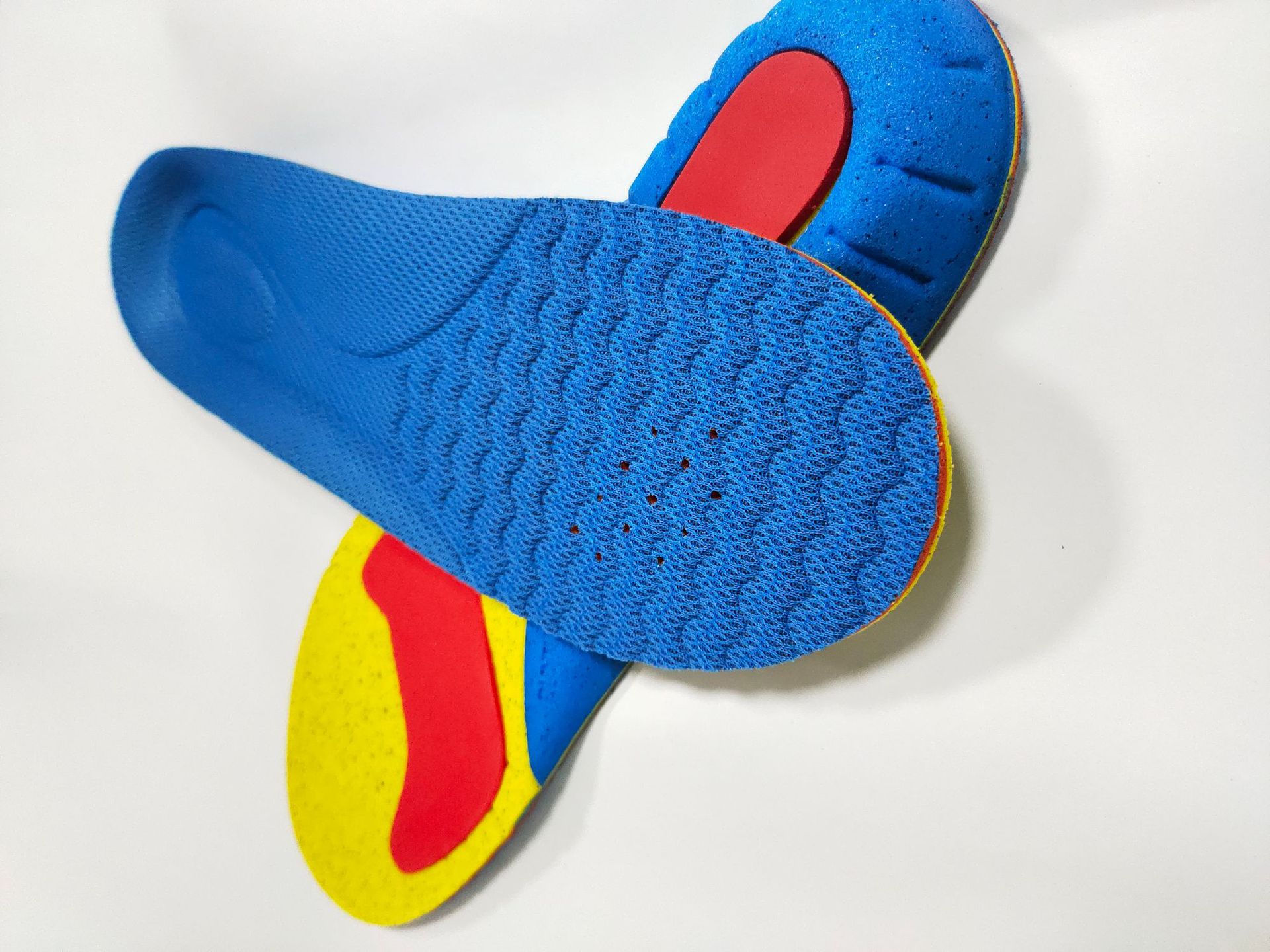 男女军训运动登山跑步篮球足球鞋垫高弹缓冲减震吸汗透气海绵鞋垫