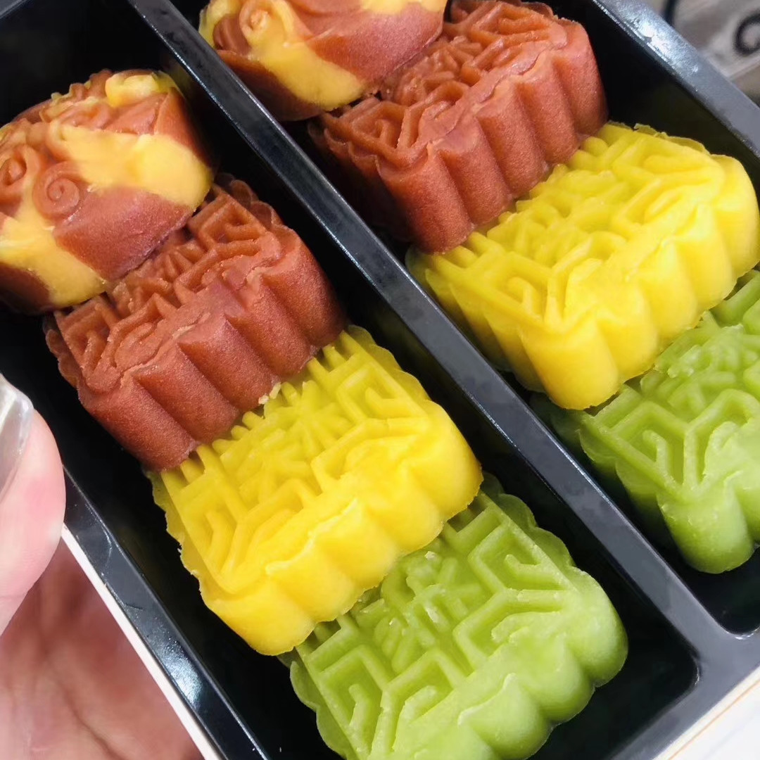 小时厚冰豆糕盒装绿豆糕酥饼点心混合口味软糯休闲小吃零食320克