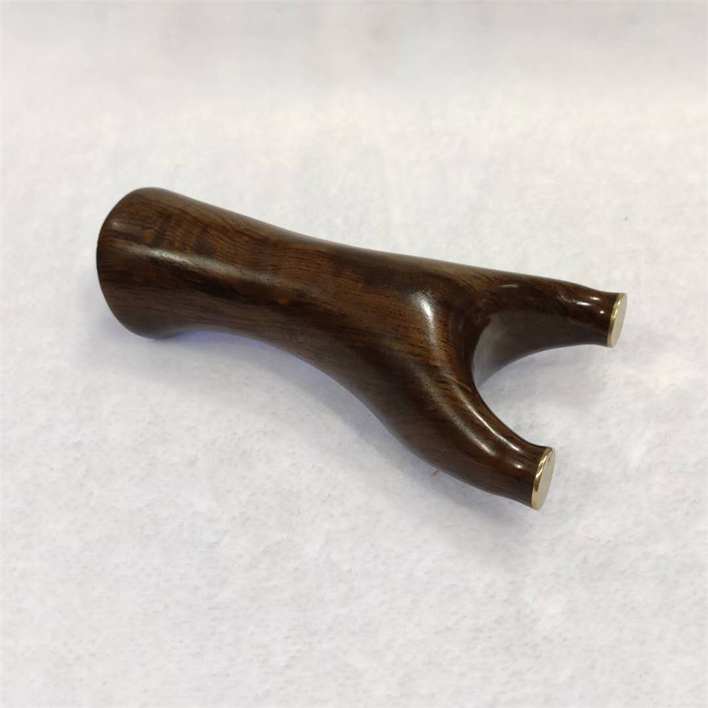 邓飞虎弹弓 绿檀飞虎叉木弓 黑檀胖飞虎五代手工实木檀木弹弓