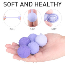 Women Sex Medical Silicone Rocy Vagina Dumbbell Full Set