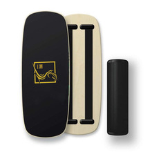 枫木平衡板滚筒木质高难度板滑雪瑜伽训练平衡板OEM定制
