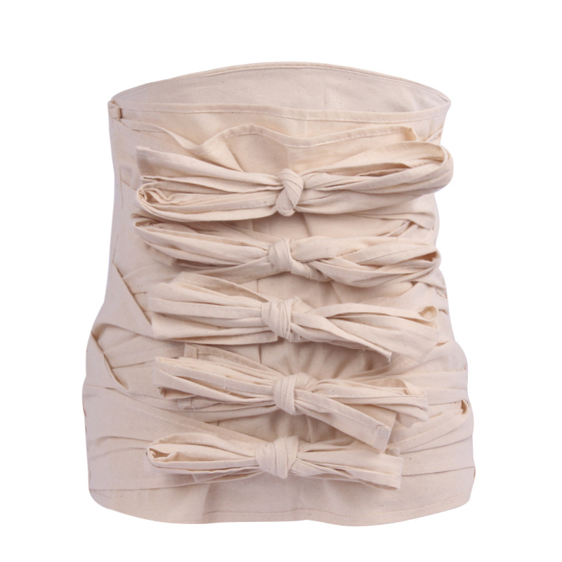 纯棉布多头腹带腹部手术后包扎绑带剖腹产后收腹带固定带胸带