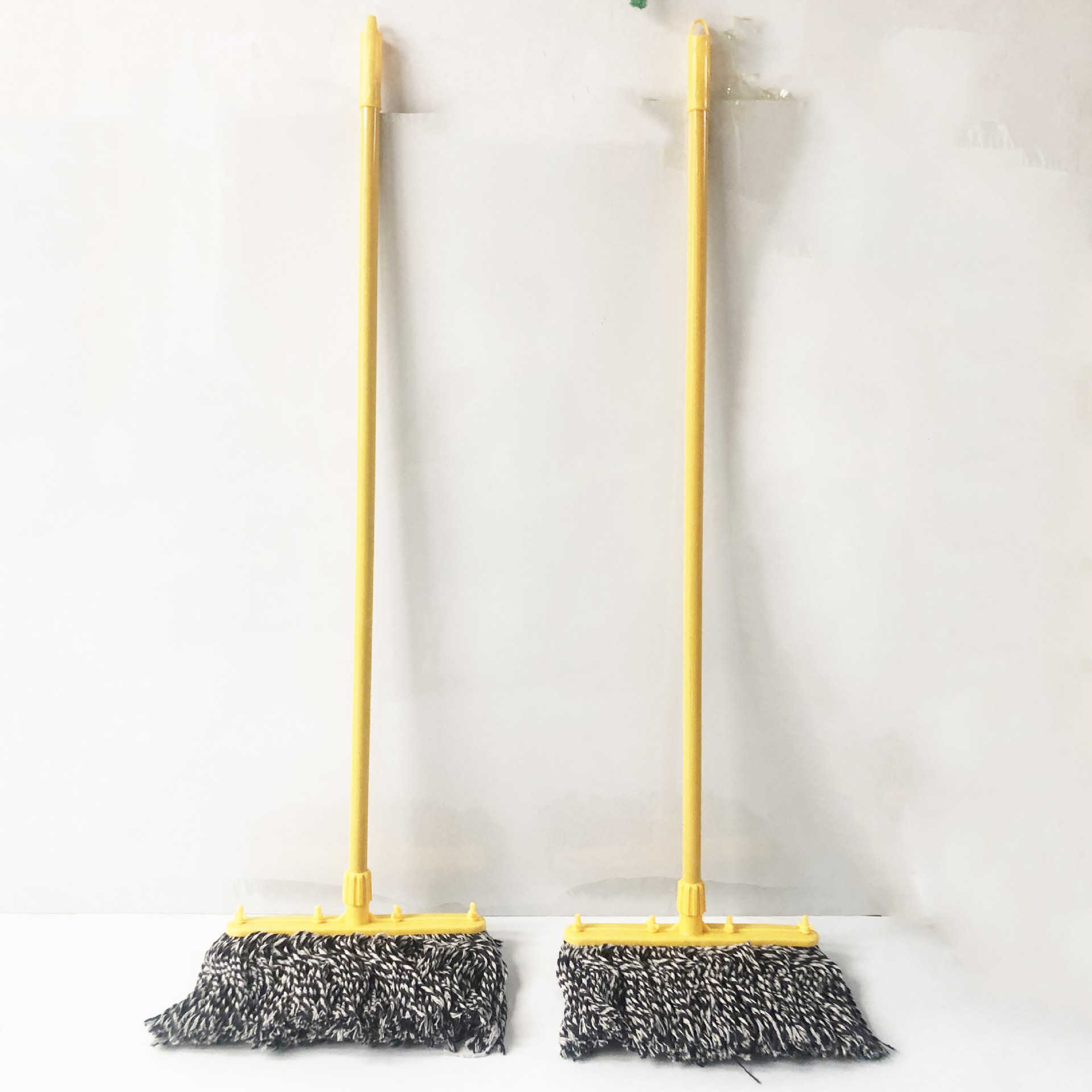 加厚棉纱地拖 排头老式尘推木头 木杆拖把墩布拖把老式拖把