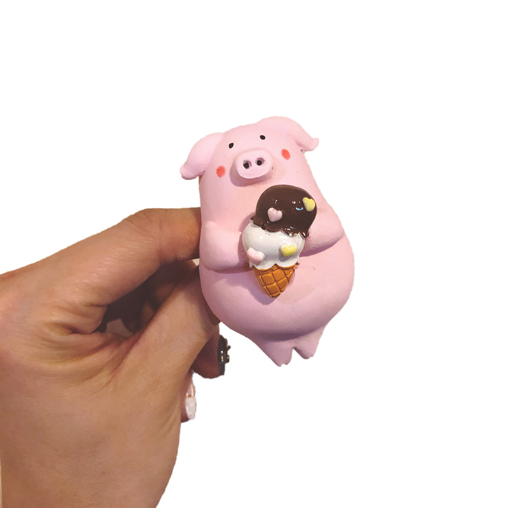 bk1107 可爱小猪 石膏装饰模具香薰硅胶模具