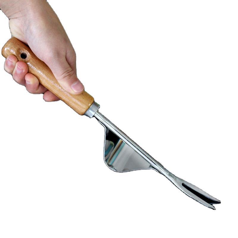 家用拔草挖草野菜松土起根器移苗起苗器铲子手动除草园艺工具