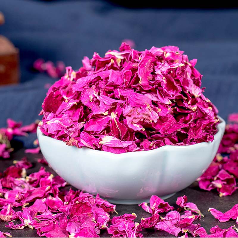 厂家批发平阴玫瑰花瓣 优选干玫瑰花茶食用原料重瓣玫瑰花片
