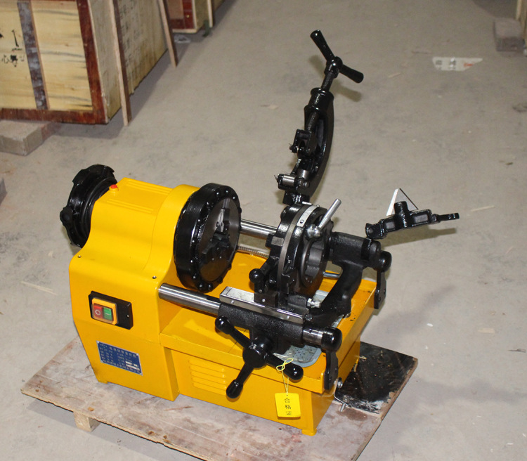 德力奇套丝机 轻型套丝机 电动切管套丝机 新款多功能套丝机 包邮