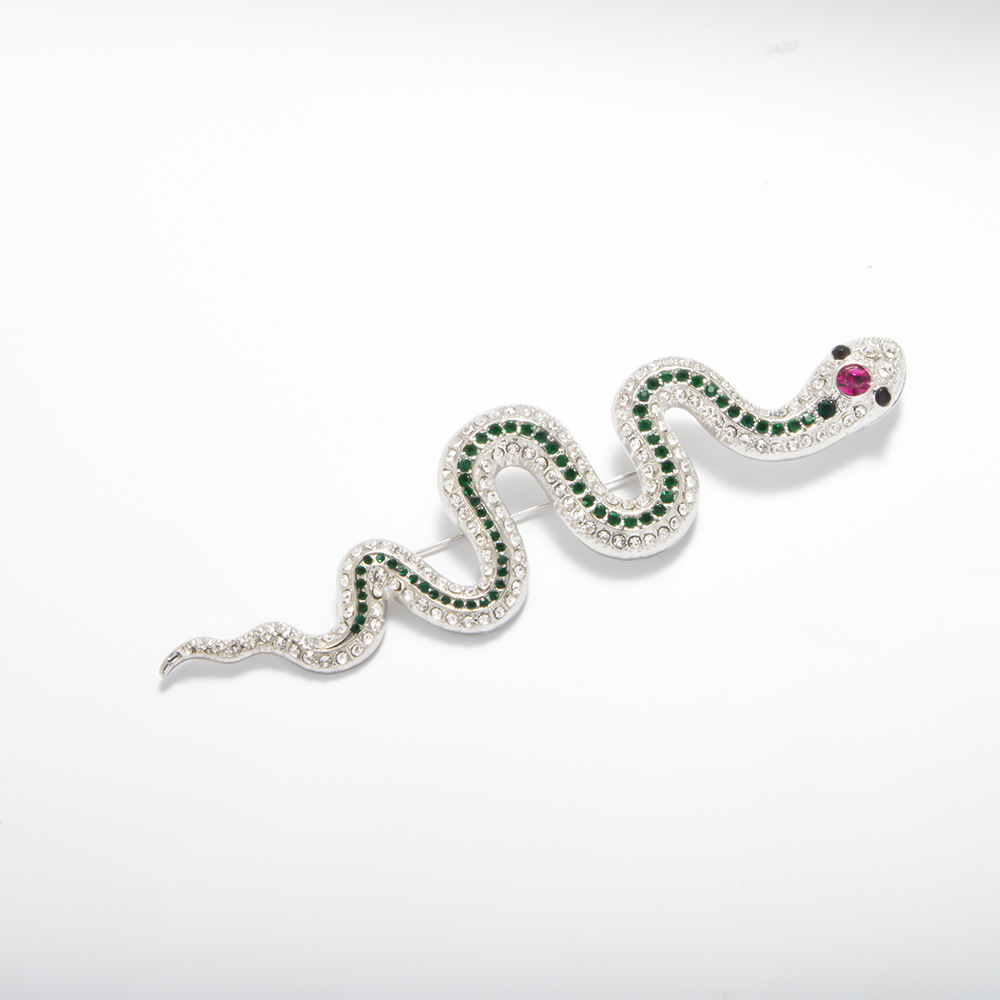网红时尚女生气质个性生肖蛇胸针女生礼物跨境电商ins亚马逊新款