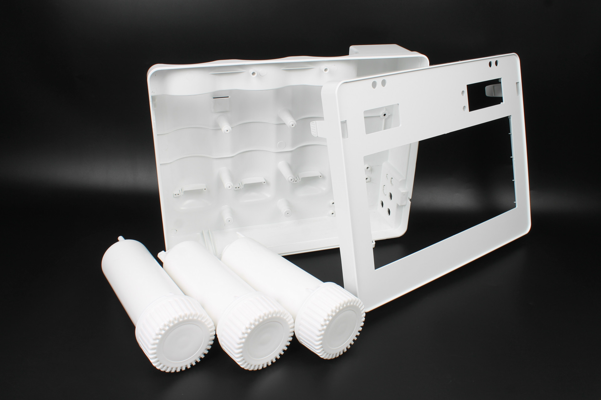 三代净水器外壳ro反渗透纯水机机壳75g-400g机箱五级直饮水机外壳