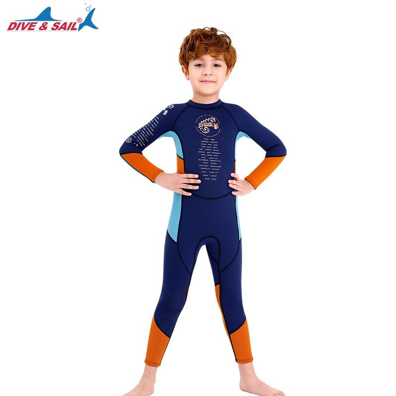 新款儿童潜水服2.