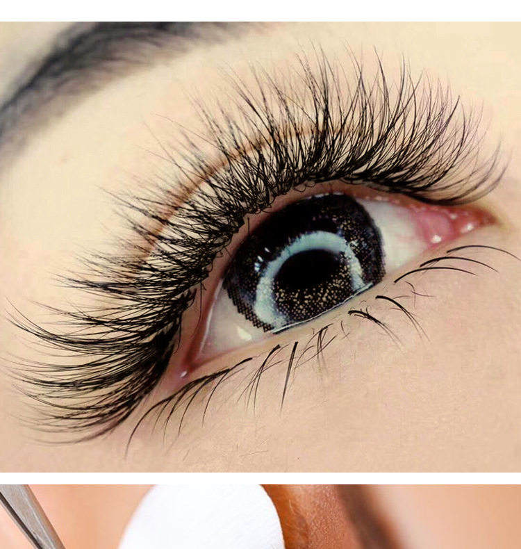 嫁接睫毛单根种植眼睫毛厂家直销圆毛浓密自然初学者假睫毛批发