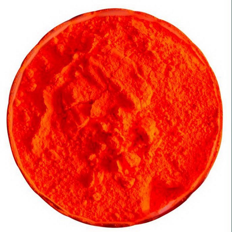 常用粉红色环保细粒径彩色荧光粉 锅炉壁查缝用大红色荧光颜料