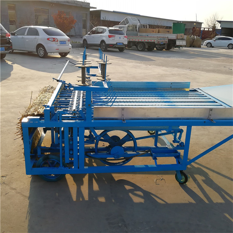 农用芦苇编织机厂家大棚草帘编织加工设备秸秆编织机价格