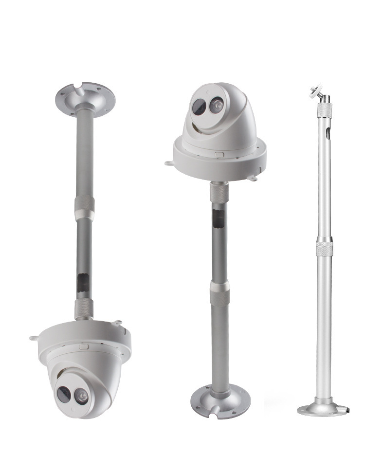 加厚全铝合金 监控伸缩支架 20-40cm加长杆监控摄像头伸缩支架