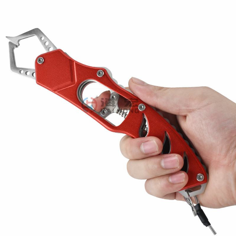 控鱼器 钓鱼钳 路亚钳 鱼嘴钳夹鱼起鱼工具 不锈钢控鱼钳