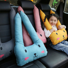现货一件代发儿童车用安全带固定器睡觉靠枕韩卡通可爱内饰用品