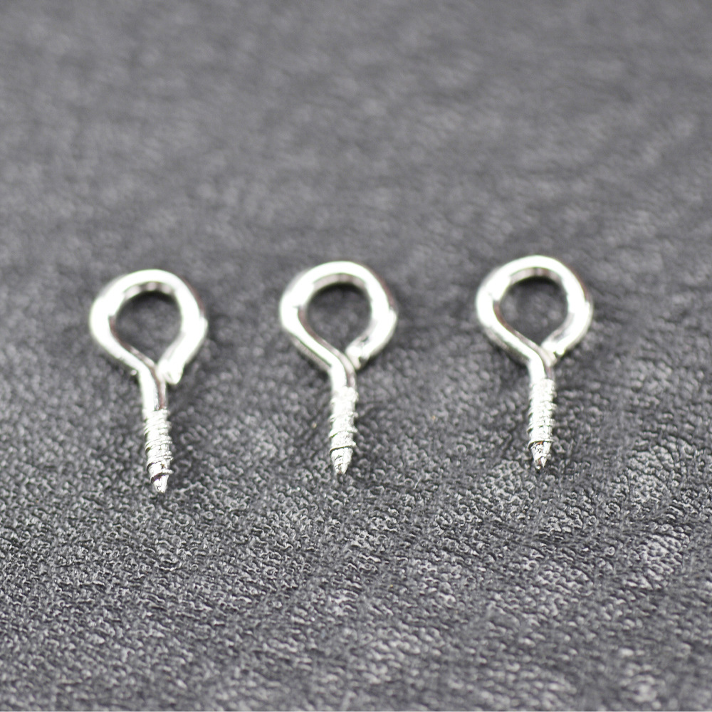 羊眼钉 羊角钉 羊眼螺丝钉 圆头羊眼圈1000个一包 diy饰品配件