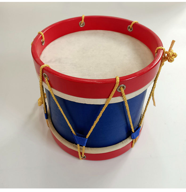 奥尔夫乐器打击鼓儿童打击乐器羊皮小军鼓音乐启蒙早教乐器