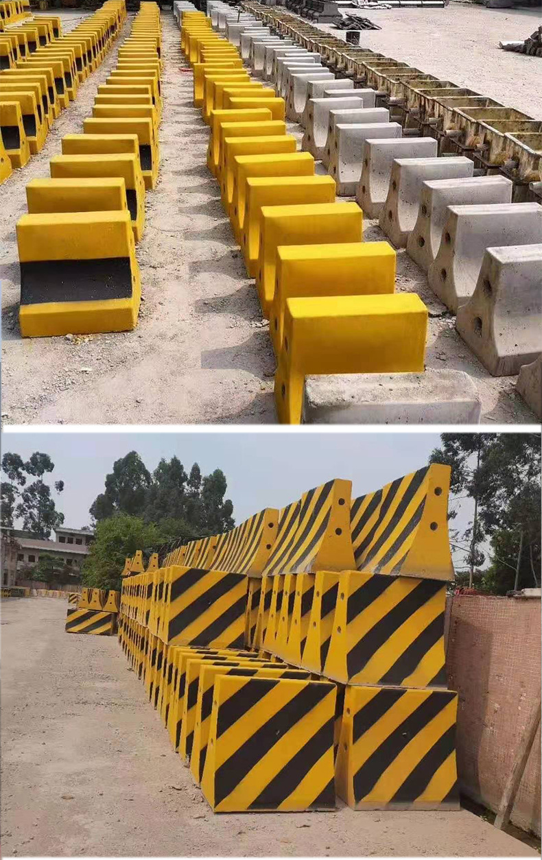 混凝土防撞墩水泥墩隔离墩高速路口分流警示墩道路施工路障护栏墩