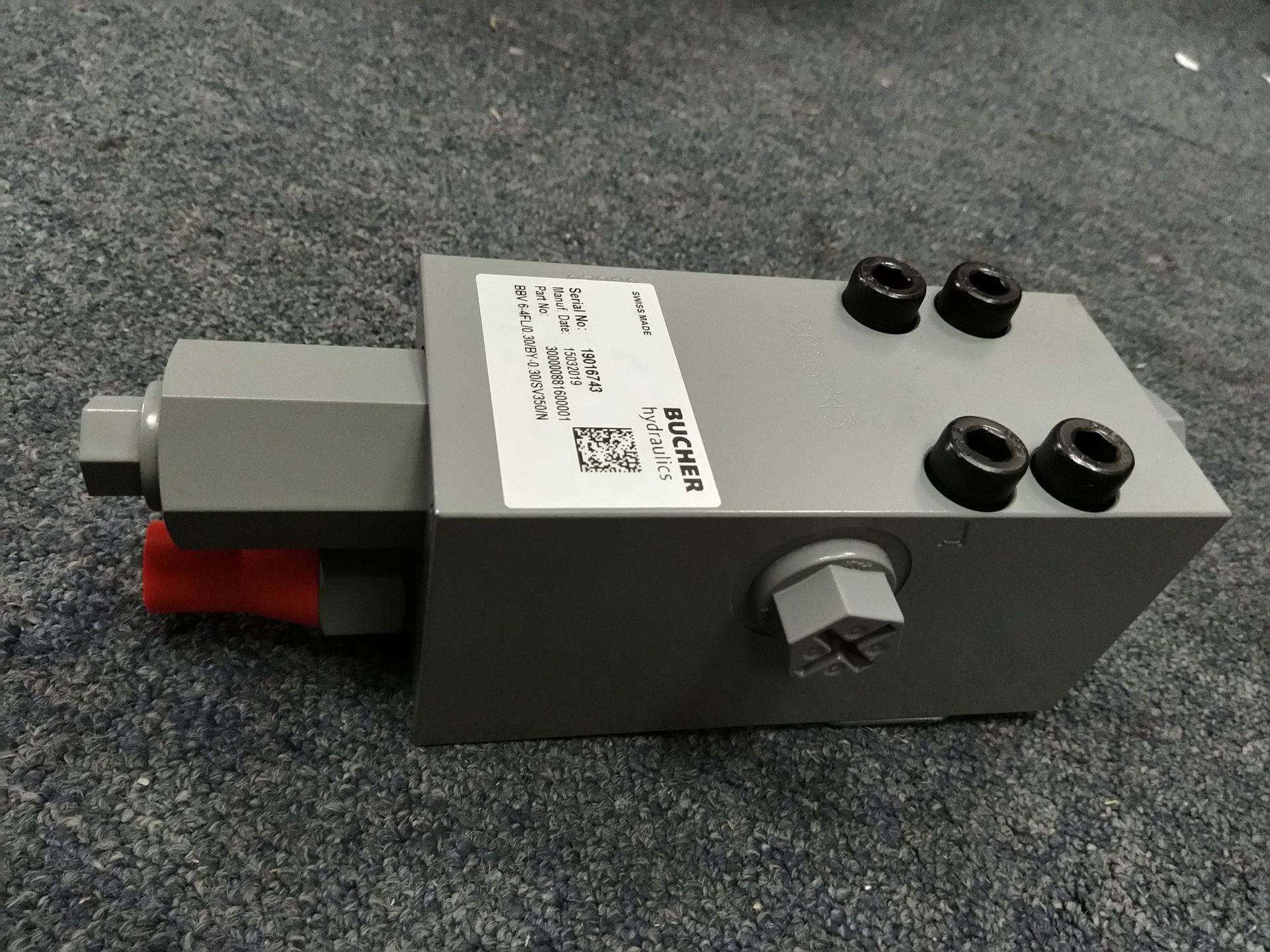 瑞士原装 bucher布赫 换向阀 液压阀 阀门 lvs12oo4a5e*22*00b-rr