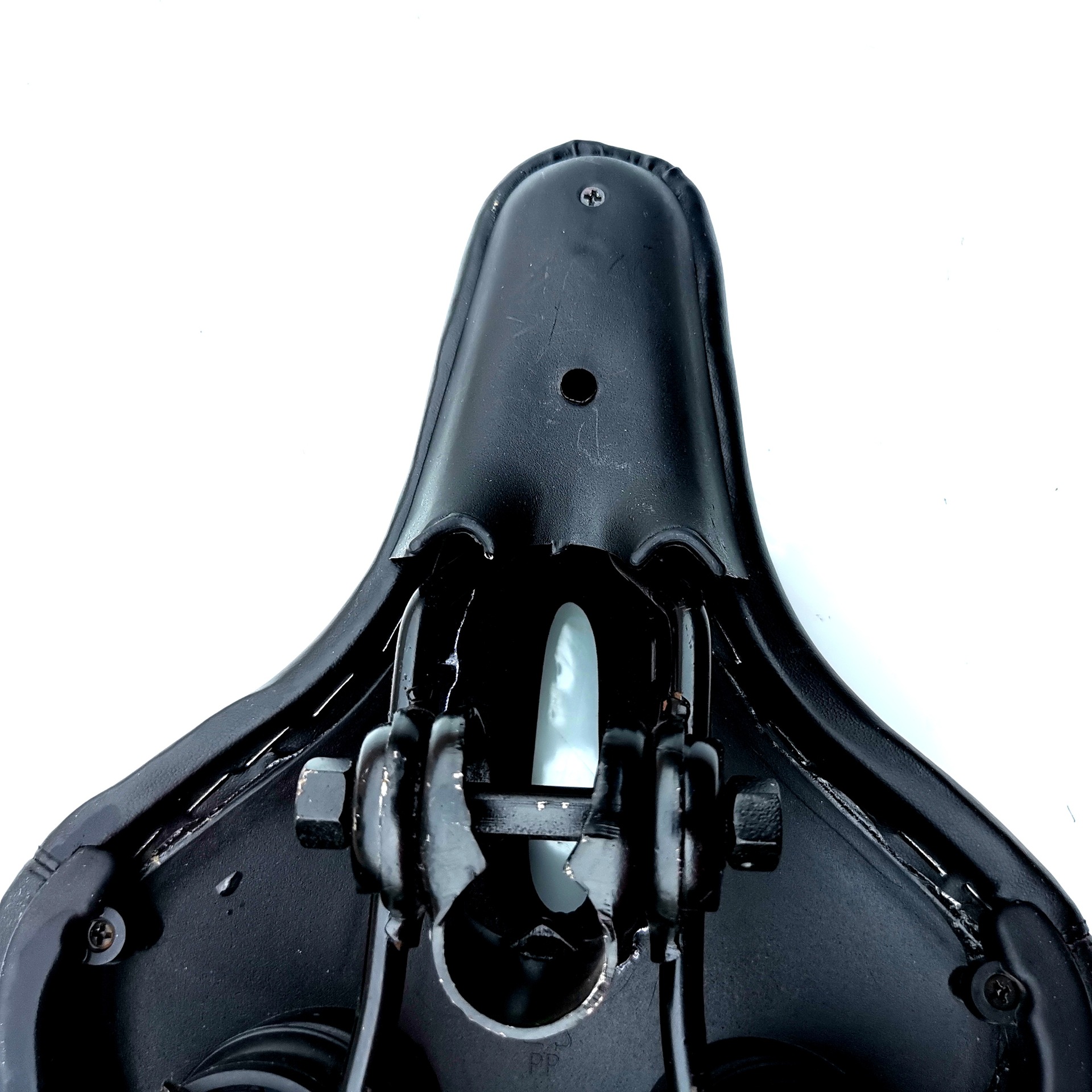 山地自行车坐垫鞍座坐垫座包加宽加大加厚大屁股弹簧避震中孔镂空