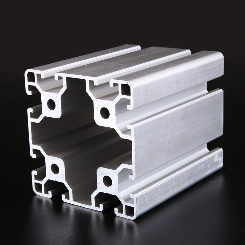 工业铝型材80系列国标加厚重型铝合金框架欧标铝型材加工定做