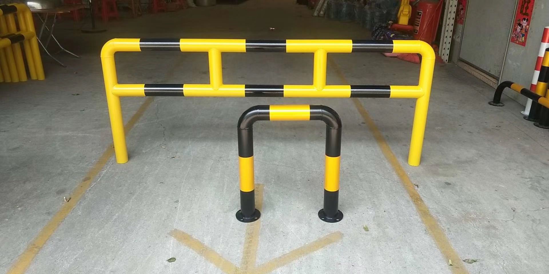 u型防撞柱停车场挡车杆 油站m型防撞栏 车辆挡车管 隔离桩止退器