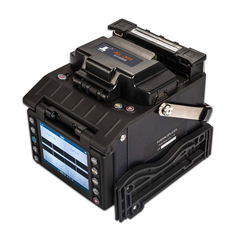 光纤熔接机全自动熔纤机吉隆kl-301皮线光缆熔接机购机送配件