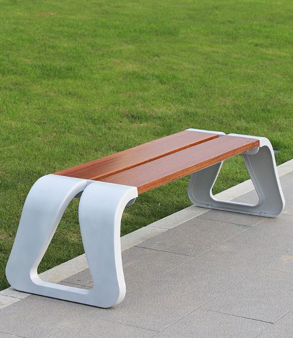 室外长条凳排椅商场健身房休息长椅实木公园椅户外长椅庭院防腐木