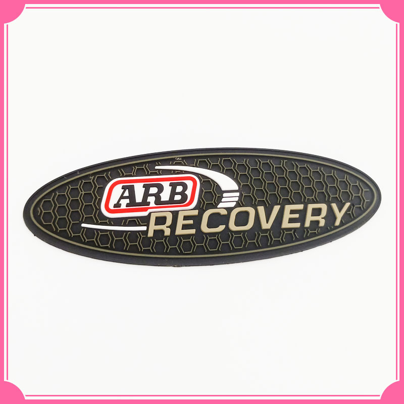 pvc软胶商标定制椭圆立体胶章滴塑标牌硅胶商标定做服装箱包辅料