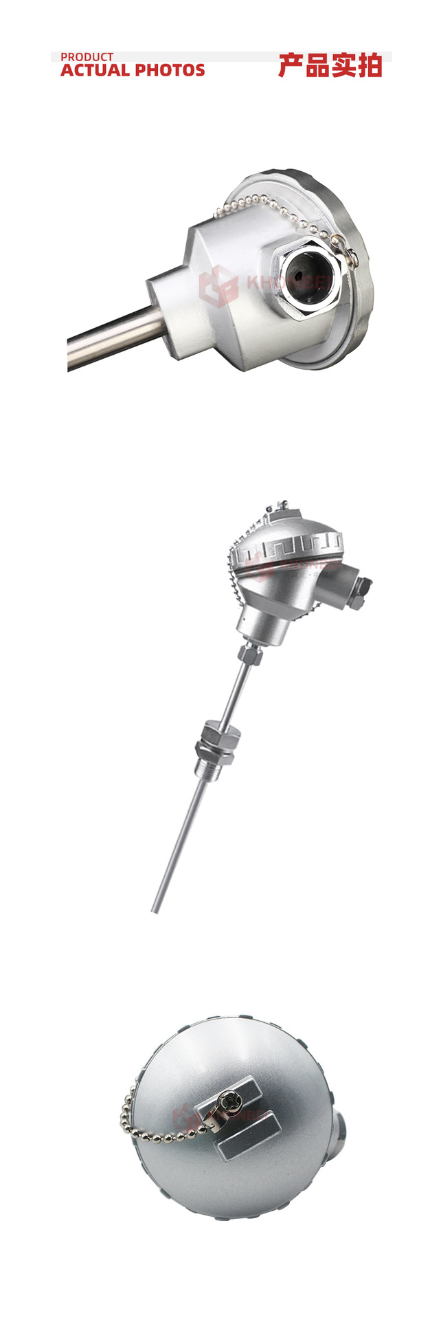 wzp230热电阻 cu50插入式铂热电阻 螺纹抗热电阻pt100 铠装热电阻