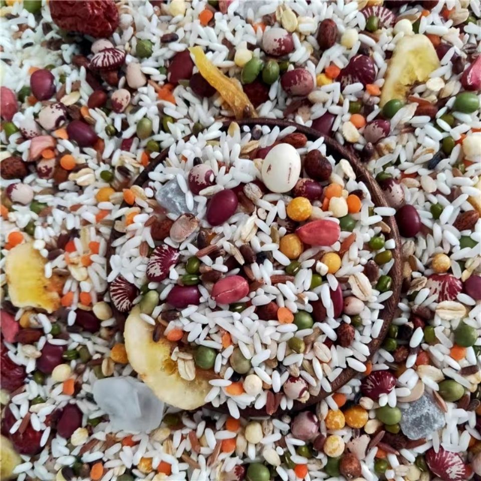 产地直供八宝粥原料腊八粥杂粮粥5斤五谷杂粮2斤八宝米1斤营养早