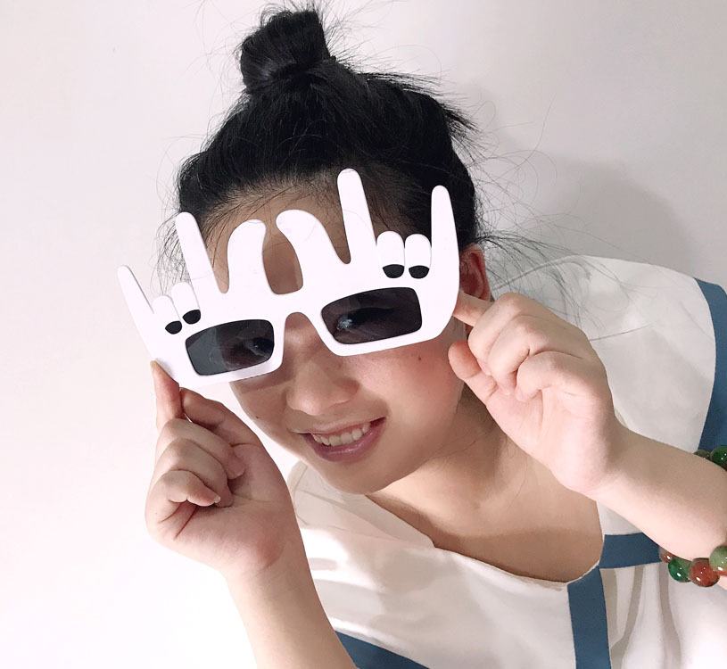 太阳花拍照搞怪眼镜搞笑蹦迪个性网红沙雕墨镜女野餐派对可爱闺蜜