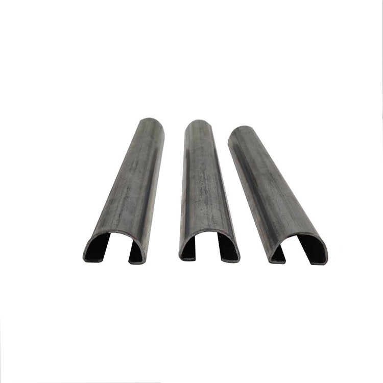 厂家供应销售镀锌半圆异型钢  椭圆管  镀锌薄壁无缝家具异形铁管