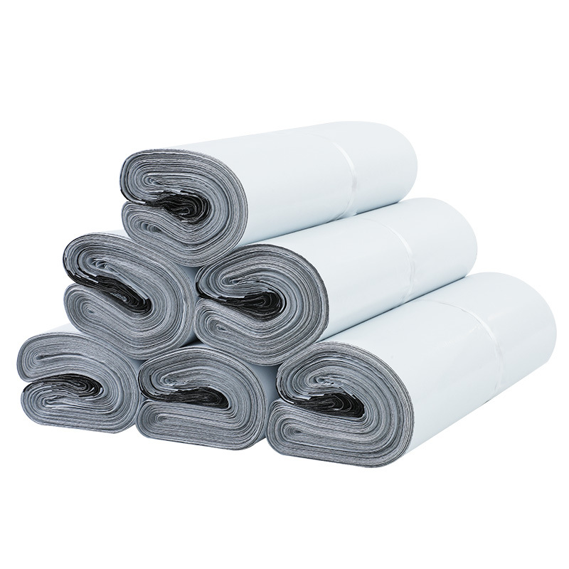 顺丰材质新料厚大号服装物流包装袋打包袋 半新料白色快递袋