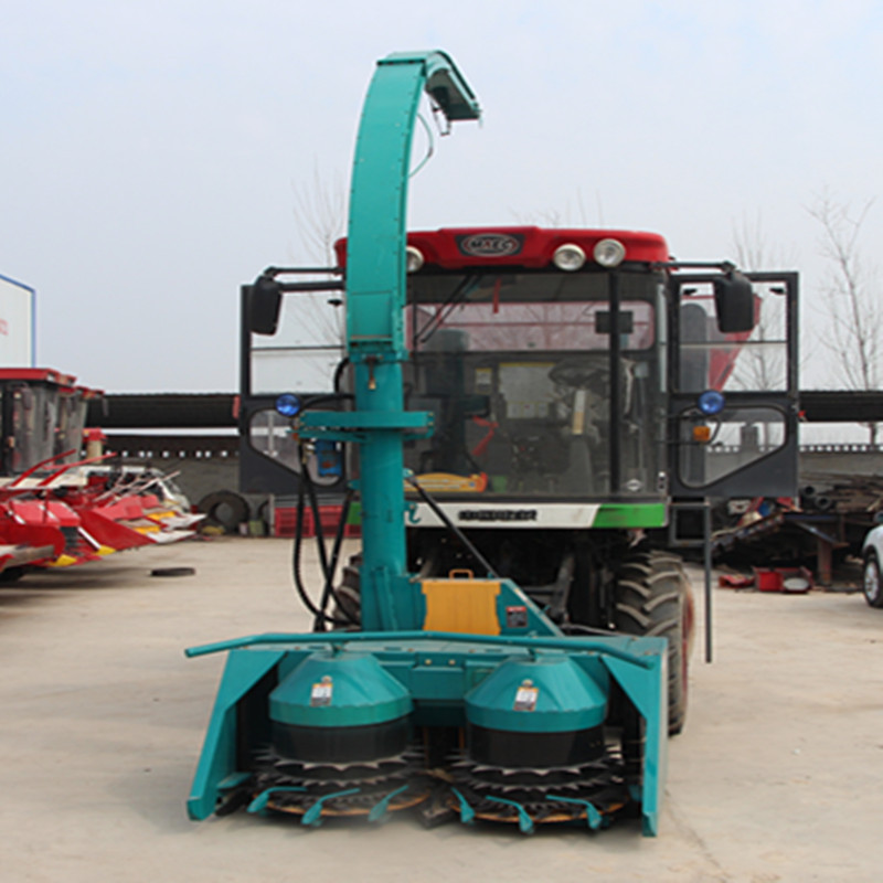 厂家直销新款苜蓿牧草青储收割机小型履带青饲料收割机紫花苜蓿收