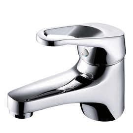 厂家直供埃美柯面台盆龙头全铜冷热水龙头送下水器和两根进水软管