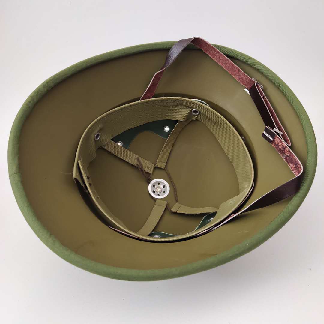 越南绿帽进口盔帽男式保安防晒帽 军迷户外丛林运动头盔 10顶包邮