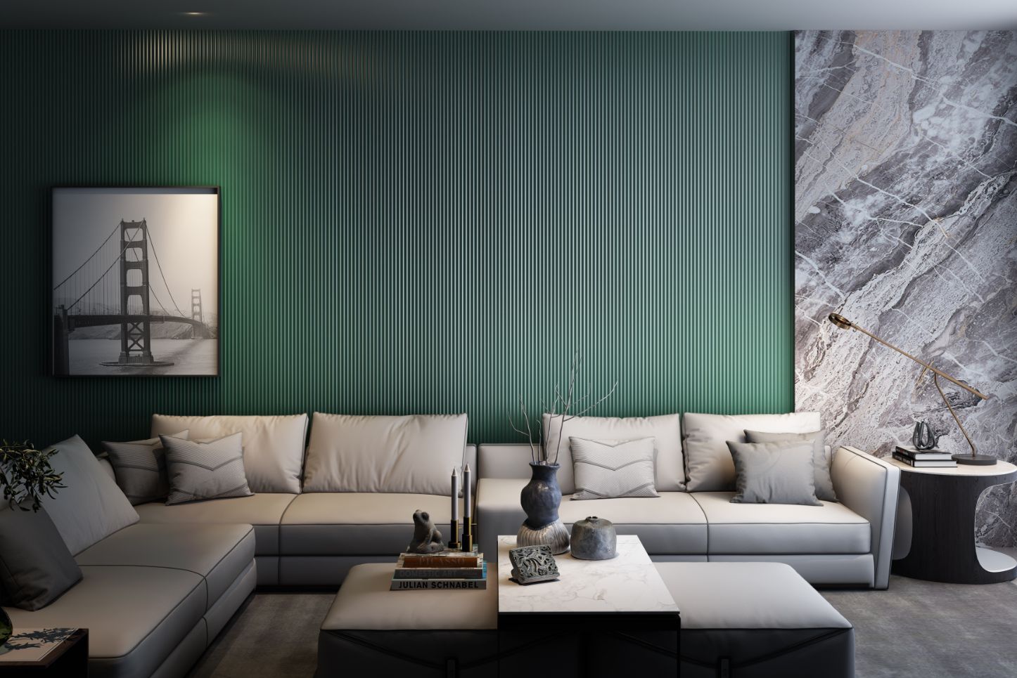 意饰尔厂家批发前台背景墙pvc波纹板材浮雕板立体波浪板装饰板