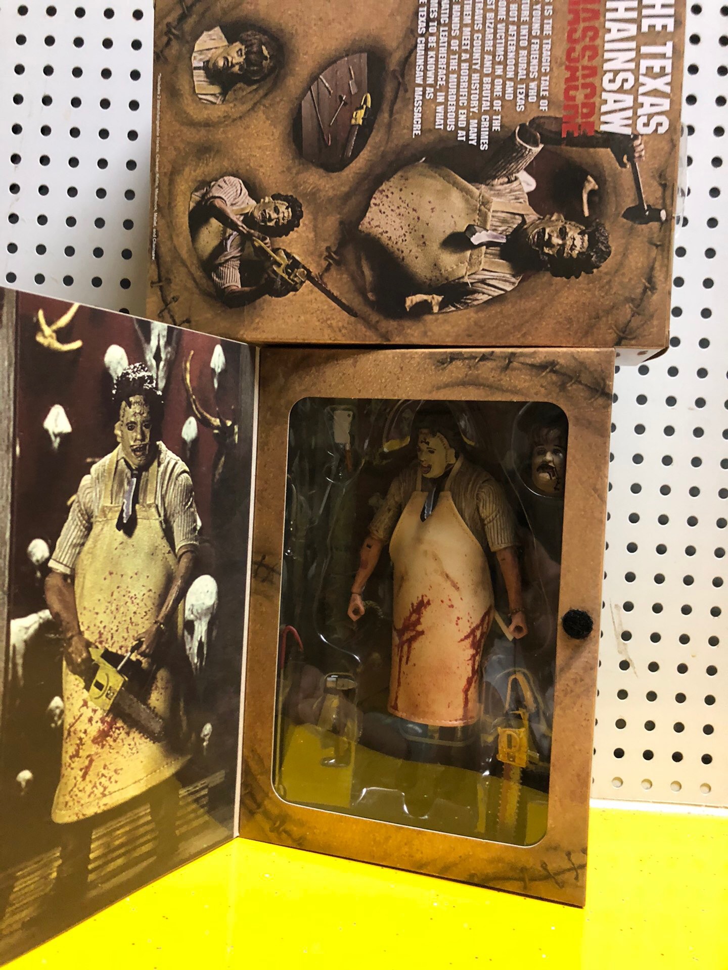 neca德州电锯杀人狂皮脸 leatherface40周年版手办人偶模型批发