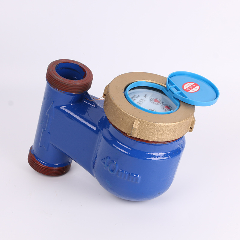 厂家批发宁波dn40立式旋翼式水表 机械水表 出租房工程用冷水表