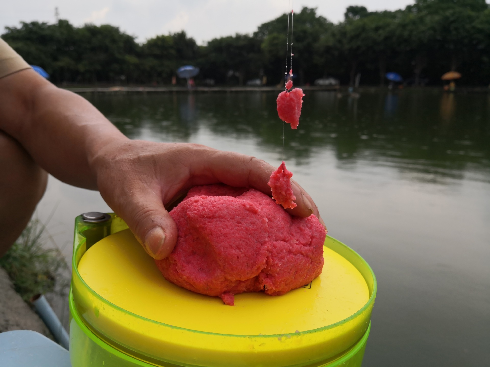 冰鲜虾拉成品黑坑野钓大鲫鱼饵料纯虾滑拉南瓜酥鱼饵300g无添加剂